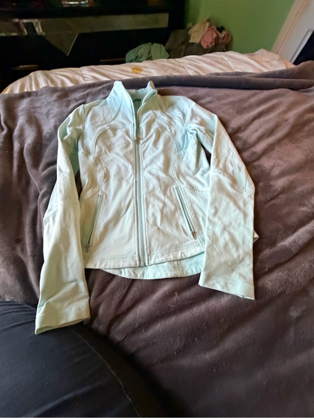 Lululemon Women’s Define Mint Zip-Front Jacket - Lightweight Casual Layer Size S